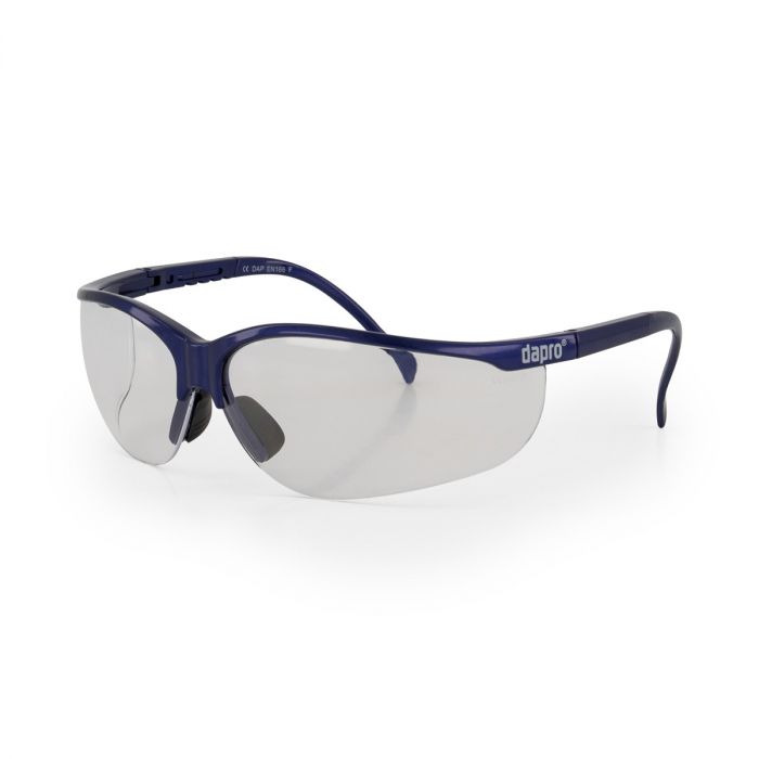 Dapro Offshore Safety Glasses, Navy Blue/Clear