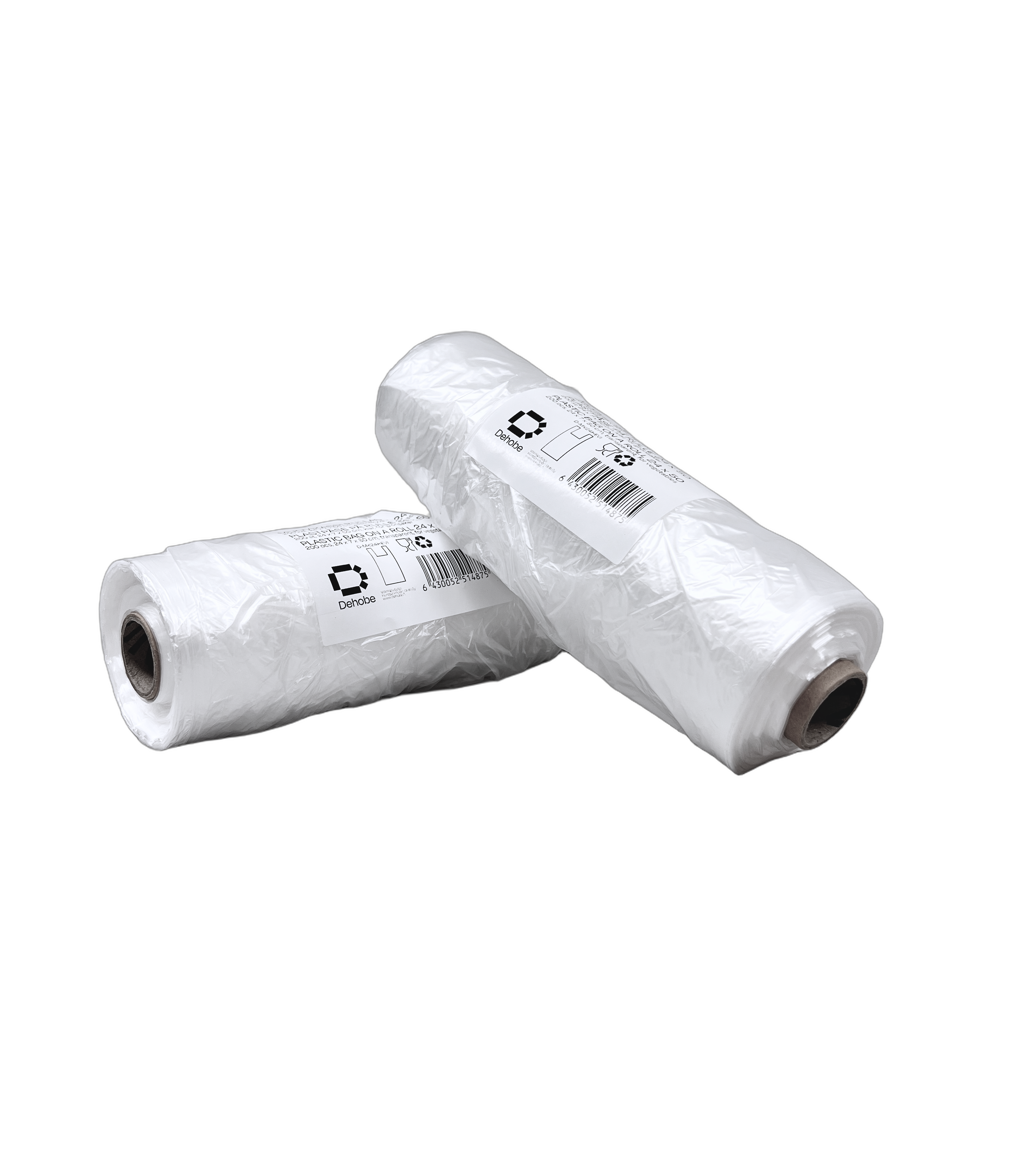 Dehobe Plastic Bag on Roll 24 x 50 cm