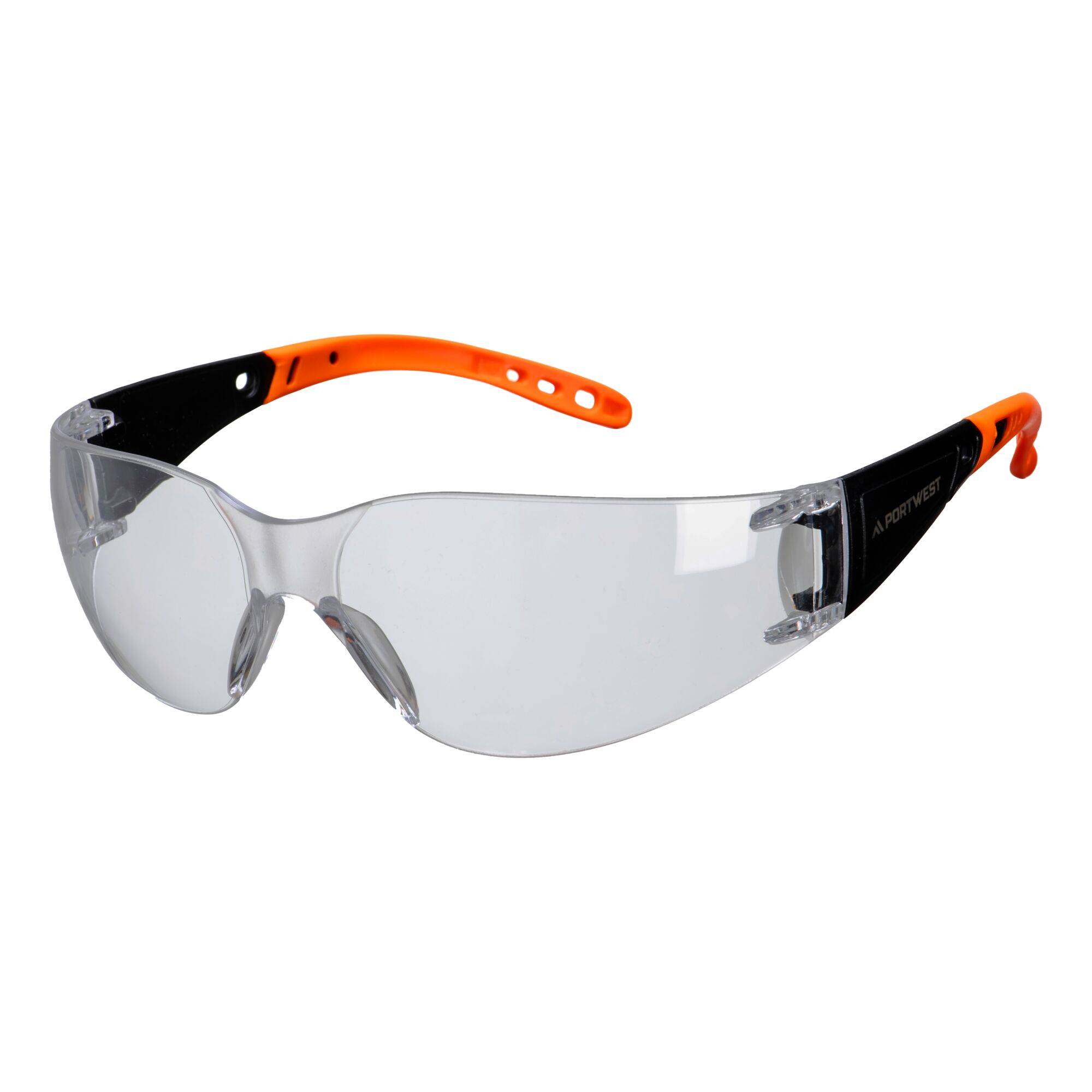Portwest Wrap Around Pro Safety Glasses, Transparent
